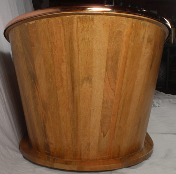 Copper Wooden Bathtub - Image 3