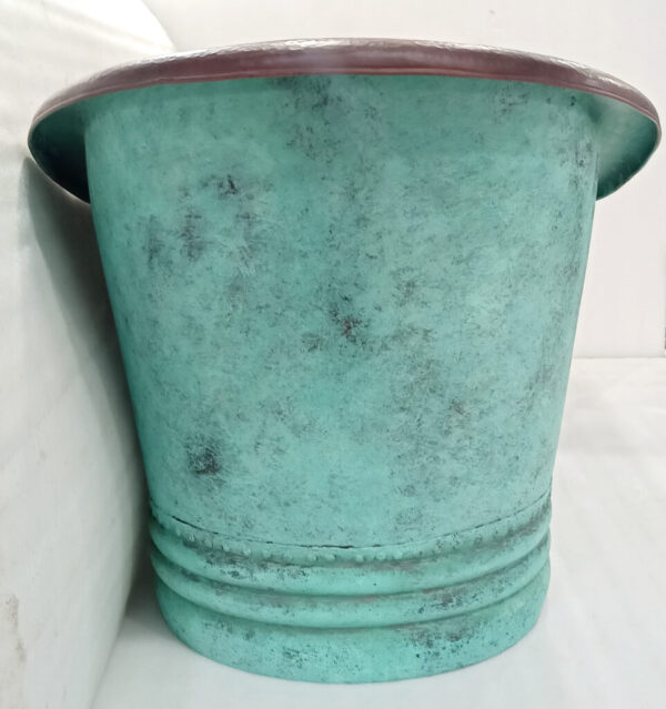 Copper Bath Tub Green - Image 4